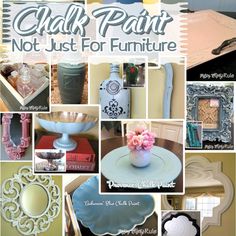 a collage of photos with various furniture and decor items in it's center