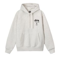 Find STÜSSY World Tour Hoodie 'ash Heather on Editorialist. Stussy World Tour Hoodie 'Ash Heather' Stussy Logo, Stussy Hoodie, Basic Hoodie, Unique Hoodies, Casual Game, World Tour, Long Sleeve Sweatshirts, Hooded Sweatshirt, Mens Long Sleeve