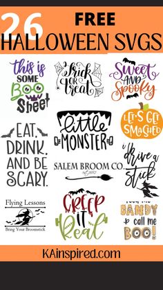 the 25 free halloween svg files