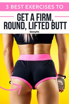 These are the 3 Best Exercises to Get a Firm, Round, Lifted Butt! Perform these moves a few times per week, for a perfectly-shaped, bikini-ready booty! Hips Exercise, Easy Workouts For Beginners, Single Leg Glute Bridge, Fit Bodies, Bum Workout, Fit Pregnancy, Abs Training, Fitness Tips For Women