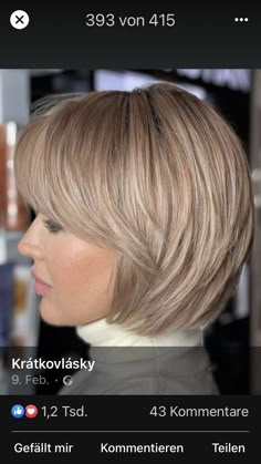 Chin Length Hair, Bob Hairstyles For Fine Hair, Short Straight Hair, Short Bob Haircuts, Penteado Cabelo Curto, Cute Hairstyles For Short Hair, Haircuts For Fine Hair, Short Hair Haircuts, Short Hair Styles Easy