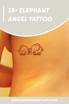 25+ Elephant Angel Tattoo Unique Tattoo Designs