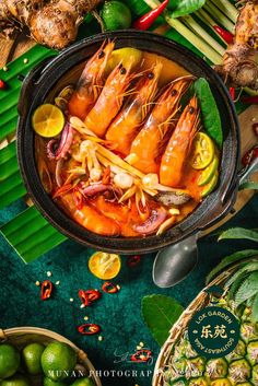 the food is prepared and ready to be eaten on the table with other foods around it