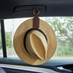 Introducing the perfect leather hat clip for your travels! This stylish hat accessory features a secure magnetic hat holder, ensuring your cowboy hat stays in place while on the move. Crafted for durability, it's ideal for Western fashion lovers and those heading to Texas. A thoughtful personalized gift for any occasion, including Anniversary gifts and even golf gifts for women. Stay chic on the go with this magnetic clip. The ultimate travel companion for your hat! 🎨 The leather hat holder is available in 5 colors of the classic leather palette. 📐 Dimensions of the holder without the carabiner: Width: 40 mm / 1.6 in Height: 70 mm / 2.8 in 🎁 Personalization There is the possibility of free embossing or engraving of your name, initials, phrase, date etc. For embossing choose one of the 4 Anniversary Gifts For Her, Hat Holder, Hat Clip, Chapeau Cowboy, Leather Hat, Hat Clips, Magnetic Holder, Leather Hats, Stylish Hats