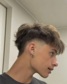 #fashion #1 #instagram #ootd #aesthetic #peinados #hair #hairstyles #hairgoals #hairideas #hairstyleideas #haircut #boys Guy Haircuts Undercut, Mens Burst Fade Haircut Short, Male Haircuts Thick Hair, Mens Hairstyles For Long Hair, Men’s Haircut Mohawk, Mans Haircut Short, Taper Fade Mullet Straight Hair, Men Haircut Mullet, Haircut Inspo Men