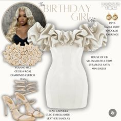 18th Birthday Ideas Outfits, 18th Birthday Dinner Outfit, Birthday Dress Outfit Ideas, Birthday Dinner Outfits, 19th Birthday Outfit, Digital Outfits, Nails Photography, Birthday Dinner Outfit