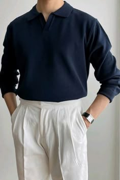 Outfits Quotes, Business Casual Sweater, Minimalist Fashion Men, Street Style Outfits Men, Mens Casual Dress Outfits, Men Stylish Dress, Guys Clothing Styles