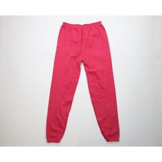 Vintage 70s Streetwear Womens Large Distressed Blank Sweatpants Joggers Pink USA Womens Pants Blemishes on both legs. USA made Womens size Large Measurements are: 15 inches across the waist laid flat 30 inch inseam 43 inches from top to bottom Pink 50% Cotton 50% Polyester US Shipping is FREE Canada is $15 and International is $24 Check out my other items in my store! PR1874 70s Streetwear, Womens Pants, Womens Sweatpants, Vintage 70s, Trousers Women, Jogging, Capri Pants, 1970s, Sweatpants