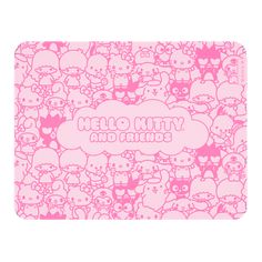 hello kitty and friends pink mouse pad