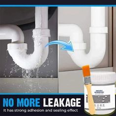 there is no more leakage if it has strong adhesiveion and sealing effect