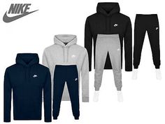 Great Shopping Mens Nike Club Logo Tracksuit Hoodie and Jogging Bottoms Set Black Navy or Grey, Men clothing Hooded Fleece Tracksuit Sportswear, Fleece Hooded Tracksuit Sportswear, Hooded Fleece Tracksuit, Nike Athleisure Tracksuit For Winter, Nike Winter Athleisure Tracksuit, Nike Hooded Activewear For Jogging, Nike Hooded Sporty Tracksuit, Nike Sporty Hooded Tracksuit, Nike Hooded Tracksuit Athleisure