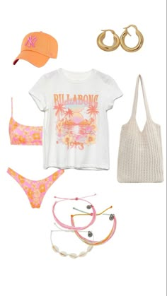 Bahamas Outfit Ideas Beach, Beachy Outfits Vacation, Cute Bikinis For Teens Summer, Beachy Products, Beachy Style Outfits, Cute Beachy Outfits, Bahamas Outfit Ideas, Beachy Fits, Beachy Summer Outfits