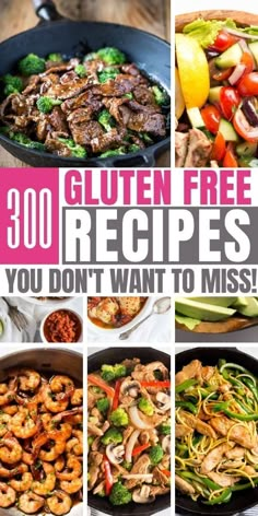 Gluten Free Dairy Free Recipes Dinner, Gluten Free Meal Prep, Gluten Free Comfort Food, Dairy Free Recipes Dinner, Gluten Free Meal Plan, Gluten Free Recipes For Dinner, Free Meal Plans