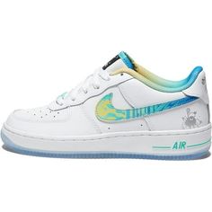 NIKE AIR FORCE 1 LV8 YOUTH SHOES Step into the future while celebrating the past. The AF1 LV8 rocks the same hoops-inspired design of the 1982 original, plus bright details lighting up your path to growth.Leather upper ages to soft perfection.Originally designed for performance hoops, Nike Air cushioning delivers lasting comfort.Low-cut, padded collar looks sleek and feels great.Rubber sole has a full cupsole stitch for exceptional durability.Classic laces.Foam midsole. Size: 6.  Color: White.  Gender: male.  Age Group: kids. Review Clothing, 95 Nike, Huarache Run, Youth Shoes, Mens Nike Air, Nike Flex, Into The Future, Nike Kids, Nike Air Force 1