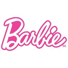 the word barbie written in pink ink