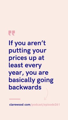 In this episode of the Clare Wood Podcast, Clare delves into effective pricing strategies to boost your profits. Learn how to set the right prices for your products or services to maximize revenue and attract customers. Discover various pricing techniques, the psychology behind pricing, and how to avoid common pitfalls. Pricing Strategies, Customer Service Experience, Attract Customers, Wealth Creation