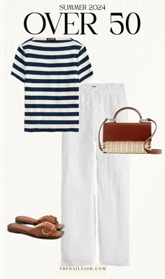 What To Wear in Summer 2024 Over 50 Sage Green Pants Outfits Color Combos, Summer Travel Outfits For Women Over 50, Summer Fashion Over 50, Coastal Grandma Outfits, What To Wear In Summer, White Linen Pants Outfit, 60 Outfits, Summer Wardrobe Essentials