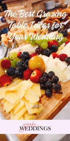 the best grazing table ideas for your wedding