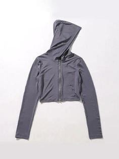 ⚡Buy 2024 Solid Hooded Zip Up Short Long Sleeve Tee Gray L under $19.00 in Tops&Tees at AnotherChill.com Online. Style: Casual/Street/Vintage/Hip Pop/Sexy. Fabric Content: Polyester. Fit Type: Slim Fit. Neckline: Hooded. Sleeve Length: Long Sleeve. Versatile Style: This long sleeve tee blends casual, street, vintage, and hip hop styles with a touch of sexiness.. Quality Fabric: Made from polyester, this tee offers durability and comfort.. Slim Fit: This tee is designed to hugs your body just right, enhancing your curves and creating a sleek silhouette.. Hooded Design: The hooded design adds a casual and street savvy vibe to this tee. It's a cool feature that also provides extra warmth during colder days.. Zip Up Design: The zip up design makes this tee easy to wear and take off. The short Casual Fitted Hooded Top, Fitted Crew Neck Hoodie For Spring, Sporty Fitted Hooded Tops, Trendy Fitted Hooded Top, Fitted Trendy Hooded Tops, Gray Spring Streetwear Tops, Fitted Gray Tops For Streetwear, Gray Fitted Tops For Streetwear, Winter Streetwear Fitted Tops