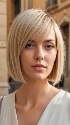 Haircut For Every Face Shape, Bobbed Hairstyles, Bobbed Hairstyles With Fringe, Bob Ideas, Crop Hair, Chin Length Bob, Bob Haircut With Bangs, Bob Haircut For Fine Hair, Awesome Hair