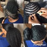 HAITIAN TAMPA FLORIDA 33604 @beautycanbraid CROCHET MARLEY HA...Instagram photo | Websta (Webstagram) Vixen Crochet, Crochet Marley Hair, Tree Braid, Natural Ponytail, Crochet Hairstyles, Crochet Circle, Twisted Hair