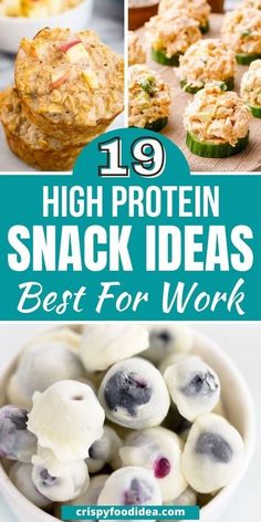 the top ten high protein snack ideas for work