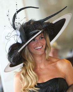 Kentucky Derby Wild Hats - Sports Illustrated White Derby Hat, Ascot Hats