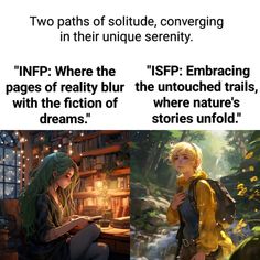 Infp Isfp Friendship, Infp X Esfj, Esfp Infp, Isfp Infp, Isfp X Infp, Isfp Aesthetic