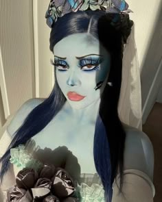 Corpse Bride Makeup, Halloween Bride Costumes, Corpse Bride Costume, Halloween Bride, Classy Halloween Costumes, Cute Halloween Makeup, Hot Halloween Outfits, Bride Costume, Halloween Makeup Pretty