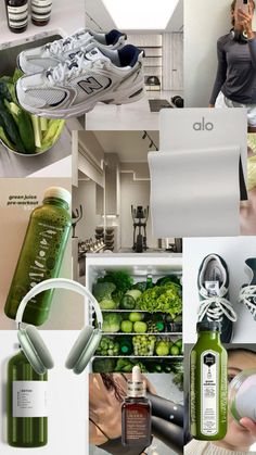 Aesthetic Green Smoothie, Girl Fitness Motivation, New Balance Aesthetic, Green Juice Aesthetic, Balance Aesthetic, Green Juice Girl, Manifesting Vision Board, Lifestyle Aesthetic