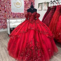 Queincearra Dresses Red, Quiencera Dresses Red And Gold, Red Black And White Quinceanera Dress, Spider Man Quince Dress, Red Quince Dress With Sleeves, Quncie Dresses Red, Dark Red With Gold Quinceanera Dresses, Quencinera Dresses Red, Red And Gold Dress Quinceanera