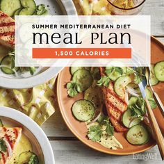 1500 Calorie Mediterranean Meal Plan, Prediabetes Diet, Plan For Summer, Prediabetic Diet, Mediterranean Diet Meal Plan, Healthy Goals, Vegan Fitness, Lunch Meal Prep