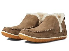 L.L.Bean Mountain Slipper Boot Moc - Women's Shoes : Dark Cement : Transform your look by wearing the L.L.Bean Mountain Slipper Boot Mocs. Durable, water-resistant suede upper. Soft fleece lining offers instant warmth. Removable thick EVA insole to ensure superior cushioning. Slip-on style. Classic moc toe. Bean Boot-inspired embellished tread pattern for a rugged look. Pull loops for added style and comfort. Signature brand name logo on the heel counter. Chain-tread rubber outsole with high traction. Imported. Measurements: Weight: 9 oz Product measurements were taken using size 8, width B - Medium. Please note that measurements may vary by size. Cozy Shoes, Ll Bean Women, Rugged Look, Bean Boots, Name Logo, House Shoes, Slipper Boots, Toe Shoes, Style Tips