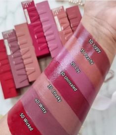 Makeup Shades, Magical Makeup, Makeup Package, Lip Makeup Tutorial, Pinterest Makeup, Colors For Skin Tone, Makeup Looks Tutorial, Makeup Swatches