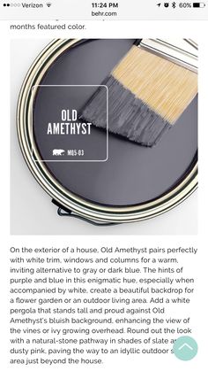 the article is about how to use paint for furniture and home decor, as well as what