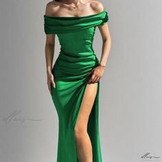 Elluis - Elegant Evening Party Dress: Solid Color Sleeveless Bodycon Dress with High Neckline Fitted Green Off-shoulder Dresses, Stretch Green Dresses For Party Season, Green Stretch Dresses For Party Season, Green Off-shoulder Bodycon Evening Dress, Green Off-shoulder Bodycon Dress For Evening, Green Stretch Dress For Party Season, Green Fitted Off-shoulder Maxi Dress, Green Off-shoulder Fitted Maxi Dress, Green Stretch Evening Dress For Party