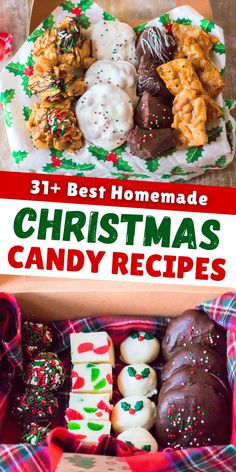 the best homemade christmas candy recipe is in this box and it's ready to be eaten