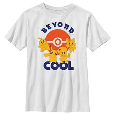 He'll be stylin in this Boys 4-7 Pokemon Beyond Cool Tee. Click on this KIDS APPAREL & SHOES GUIDE to find the perfect fit and more! FEATURES Crewneck Short sleevesFABRIC & CARE Cotton Machine wash Imported Size: S 4. Color: White. Gender: male. T Shirt Pokemon, Pokemon Clothes, Kid Outfits, Pokemon Birthday Party, Pokemon Stuff, Books Collection, Boys Graphic Tee, New Pokemon, Cool Graphic Tees