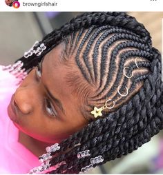 Back To School Hairstyles Black, Kids Natural Hair, Braids Kids, Gorgeous Braids, Kid Braid Styles, Afrikaanse Mode, School Hair, Girls Natural Hairstyles