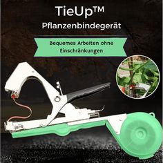 an image of a pair of scissors with the words plianzenbindgerat on it