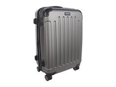 Kenneth Cole Reaction Renegade - 24 Expandable 8-Wheeled Upright Pullman (Silver) Pullman Luggage. This 24 Expandable 8-Wheeled Upright is from the Kenneth Cole Reaction Renegade Luggage Collection. Far from frivolous  this hardsided Kenneth Cole Reaction case makes all of your travels a little more serious. Constructed from a lightweight and durable ABS exterior with molded corner reinforcement for maximum impact resistance.  #KennethColeReaction #BagsandLuggage #Luggage #Pullman #Silver Luggage Store, Silver Bags, Luggage Sets, Kenneth Cole Reaction, Error Page, 404 Error, Discount Shoes, Online Bags