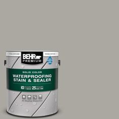 the behr paint company's waterproofing stain and sealer