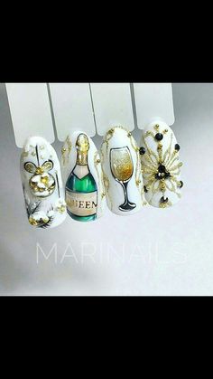 Unghie Nail Art, Holiday Nail Art