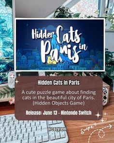 the hidden cats in paris is coming to nintendo switch