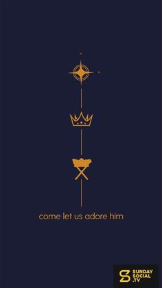 the poster for harry potter's upcoming film, come let us adore him