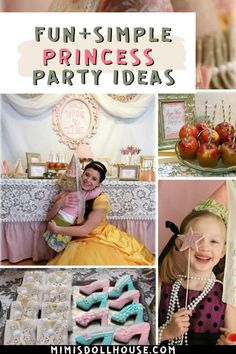 princess party ideas for kids and adults