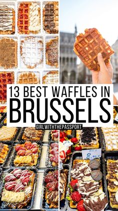 13 Best Waffles in Brussels in 2023 + Secret Expert Tips Brussel Waffles, Where To Eat In Brussels, Brussels Restaurant, Best Waffle Recipe Belgium, Best Waffles In Brussels, Belgian Waffle Flavors, Waffle Restaurant, Brussels Travel Guide