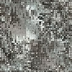 an abstract gray and white mosaic tile pattern