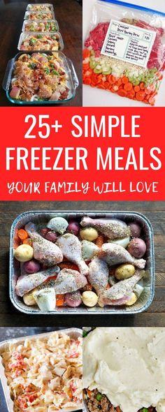 the best freezer meals for family will absolutely love