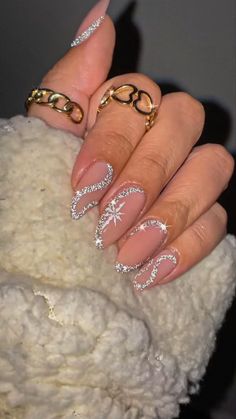 Nails Navidad, Navidad Nails, Iris Nails, Beginner Nail Designs, Lux Nails, Brown Acrylic Nails, New Year Nails, Blue Acrylic Nails, Casual Nails